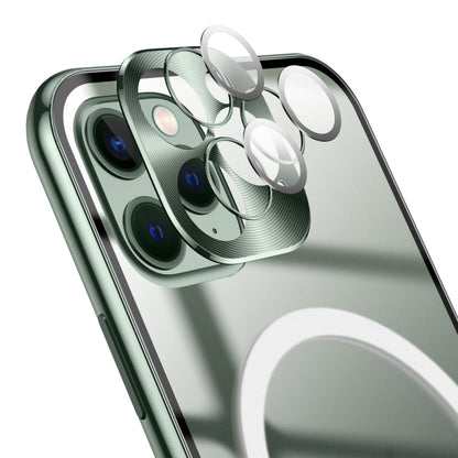 Frosted Metal Phone Case with Magnetic, For iPhone 11 Pro, For iPhone 12, For iPhone 12 Pro, For iPhone 12 Pro Max, For iPhone 13, For iPhone 13 Pro