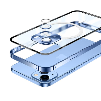 Frosted Metal Phone Case with Magnetic, For iPhone 13 Pro Max, For iPhone 14, For iPhone 14 Plus, For iPhone 14 Pro, For iPhone 14 Pro Max