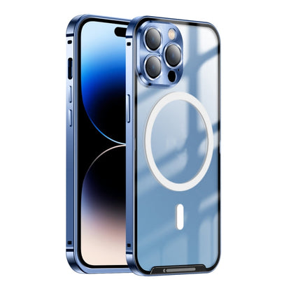 Frosted Metal Phone Case with Magnetic, For iPhone 13 Pro Max, For iPhone 14, For iPhone 14 Plus, For iPhone 14 Pro, For iPhone 14 Pro Max