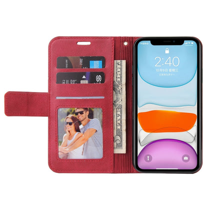 GQUTROBE Right Angle Leather Phone Case, For iPhone 11 Pro, For iPhone 11 Pro Max, For iPhone X / XS, For iPhone XR