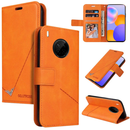GQUTROBE Right Angle Leather Phone Case, For Huawei nova 7 SE, For Huawei Mate 40, For Huawei Mate 40 Lite, For Huawei Mate 40 Pro