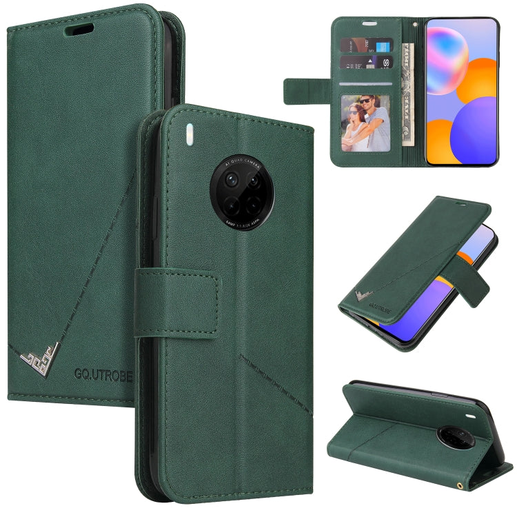 GQUTROBE Right Angle Leather Phone Case, For Huawei nova 7 SE, For Huawei Mate 40, For Huawei Mate 40 Lite, For Huawei Mate 40 Pro