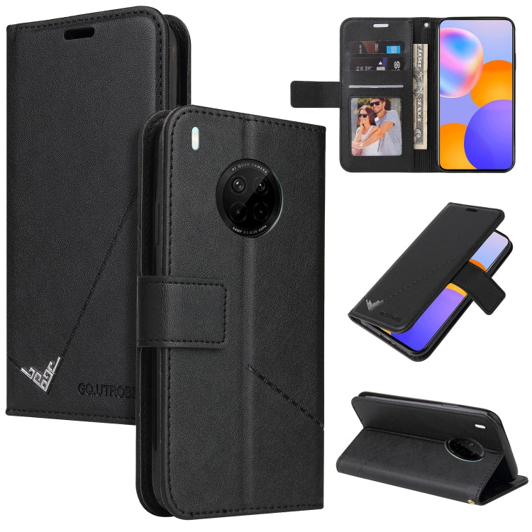 GQUTROBE Right Angle Leather Phone Case, For Huawei nova 7 SE, For Huawei Mate 40, For Huawei Mate 40 Lite, For Huawei Mate 40 Pro