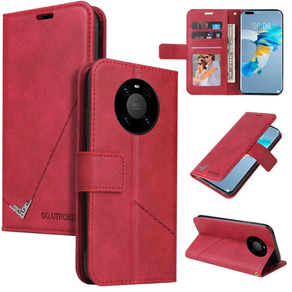 GQUTROBE Right Angle Leather Phone Case, For Huawei nova 7 SE, For Huawei Mate 40, For Huawei Mate 40 Lite, For Huawei Mate 40 Pro