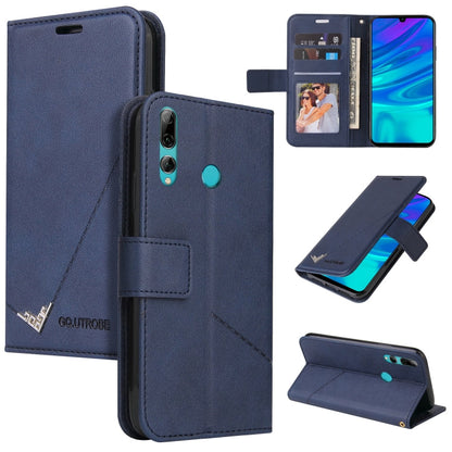 GQUTROBE Right Angle Leather Phone Case, For Huawei Y6p, For Huawei Y5p / Honor 9S, For Huawei P Smart Z, For Honor 10 Lite
