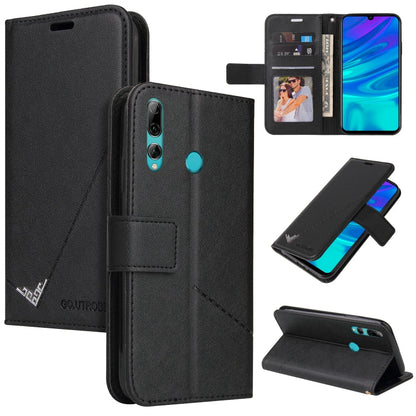 GQUTROBE Right Angle Leather Phone Case, For Huawei Y6p, For Huawei Y5p / Honor 9S, For Huawei P Smart Z, For Honor 10 Lite