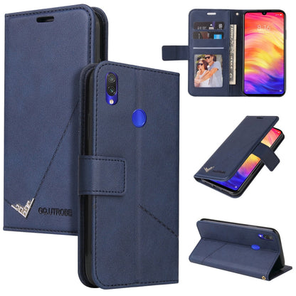 GQUTROBE Right Angle Leather Phone Case, For Huawei Enjoy 9s, For Huawei Y6 2019