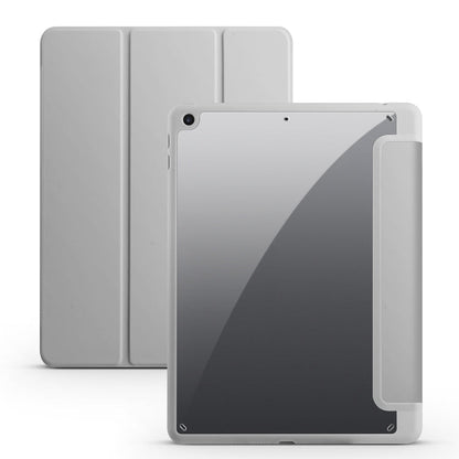 Acrylic 3-folding Smart Leather Tablet Case, For iPad 9.7 2018/2017, For iPad 10.2 2021/2020/2019, For iPad  Air 2022/2020/Pro 11 2021/2020/2018