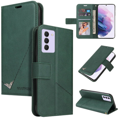 GQUTROBE Right Angle Leather Phone Case, For Samsung Galaxy S20 Ultra, For Samsung Galaxy S21 FE 5G, For Samsung Galaxy S20 FE, For Samsung Galaxy Note20