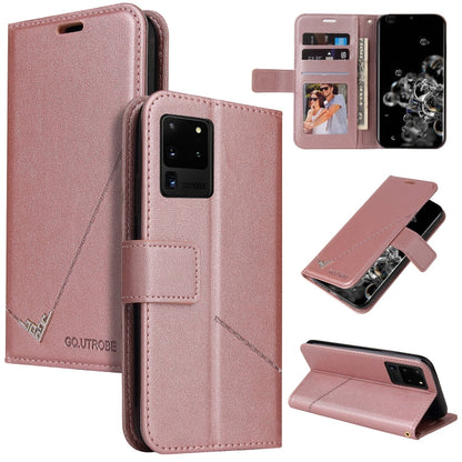 GQUTROBE Right Angle Leather Phone Case, For Samsung Galaxy Note20 Ultra, For Samsung Galaxy Note10, For Samsung Galaxy Note10+, For Samsung Galaxy A82 5G
