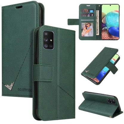 GQUTROBE Right Angle Leather Phone Case, For Samsung Galaxy A32 4G, For Samsung Galaxy A22 5G, For Samsung Galaxy A22 4G, For Samsung Galaxy A12 5G