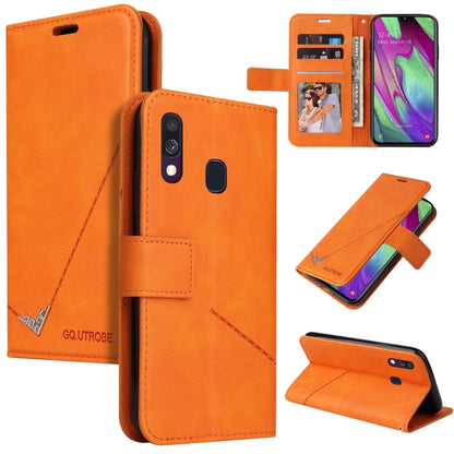 GQUTROBE Right Angle Leather Phone Case, For Samsung Galaxy A20e, For Samsung Galaxy A20s, For Samsung Galaxy A10s, For Samsung Galaxy A10 / M10