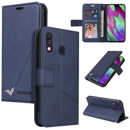 GQUTROBE Right Angle Leather Phone Case, For Samsung Galaxy A20e, For Samsung Galaxy A20s, For Samsung Galaxy A10s, For Samsung Galaxy A10 / M10