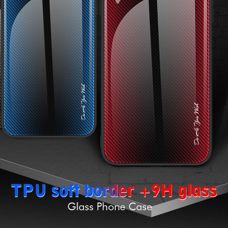 Texture Gradient Glass TPU Phone Case, For iPhone 13, For iPhone 13 Pro, For iPhone 13 Pro Max, For iPhone 12 / 12 Pro