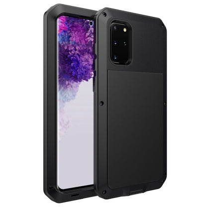 Shockproof Waterproof Silicone + Zinc Alloy Protective Case, For Galaxy S20+, For Galaxy S20