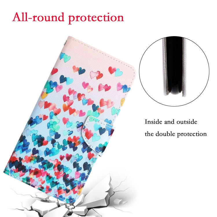 Colored Drawing Leather Phone Case, For iPhone 12 Pro Max