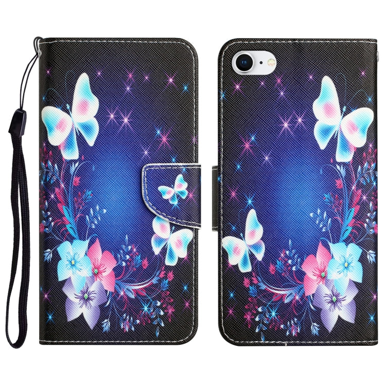 Colored Drawing Leather Phone Case, For iPhone 7 / 8