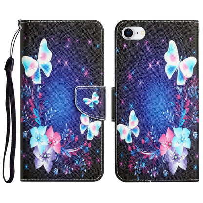 Colored Drawing Leather Phone Case, For iPhone 7 / 8