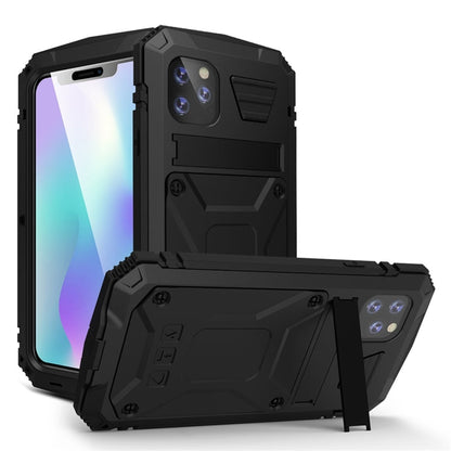 Shockproof Waterproof Dust-proof Metal + Silicone Protective Case with Holder, For iPhone 11, For iPhone 11 Pro, For iPhone 11 Pro Max, For iPhone XS Max, For Galaxy S20 Ultra
