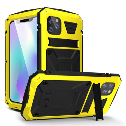 Shockproof Waterproof Dust-proof Metal + Silicone Protective Case with Holder, For iPhone 11, For iPhone 11 Pro, For iPhone 11 Pro Max, For iPhone XS Max, For Galaxy S20 Ultra