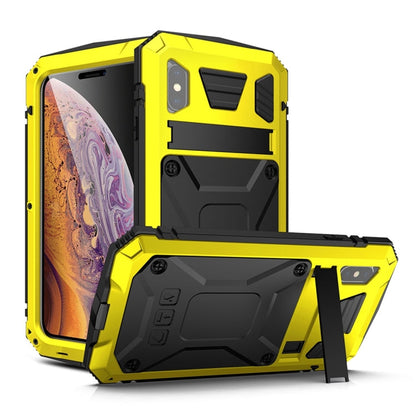 Shockproof Waterproof Dust-proof Metal + Silicone Protective Case with Holder, For iPhone 11, For iPhone 11 Pro, For iPhone 11 Pro Max, For iPhone XS Max, For Galaxy S20 Ultra