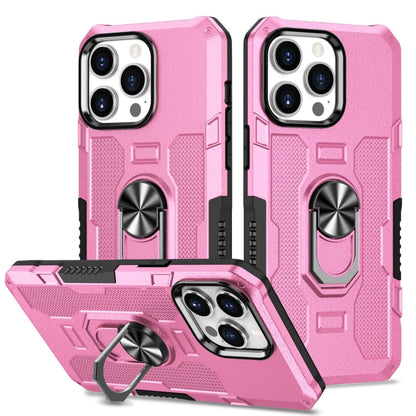 Ring Holder Armor Hybrid Phone Case, For iPhone 14, For iPhone 14 Plus, For iPhone 14 Pro, For iPhone 14 Pro Max