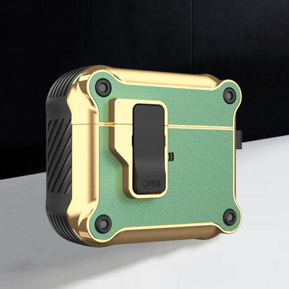 Wireless Earphone Eagle Electroplating Protective Case with Hook, For AirPods 1 / 2, For AirPods 3