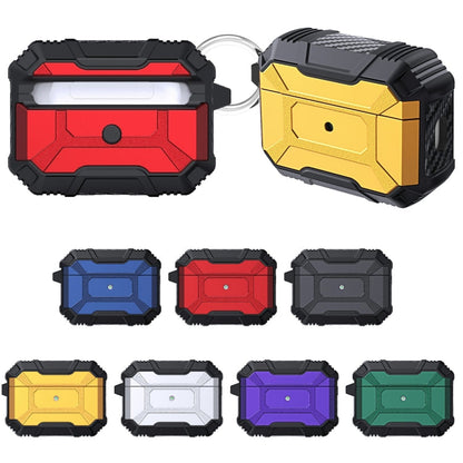 Battle Armor Four-corner Shockproof Earphone Protective Cover, For AirPods Pro 2