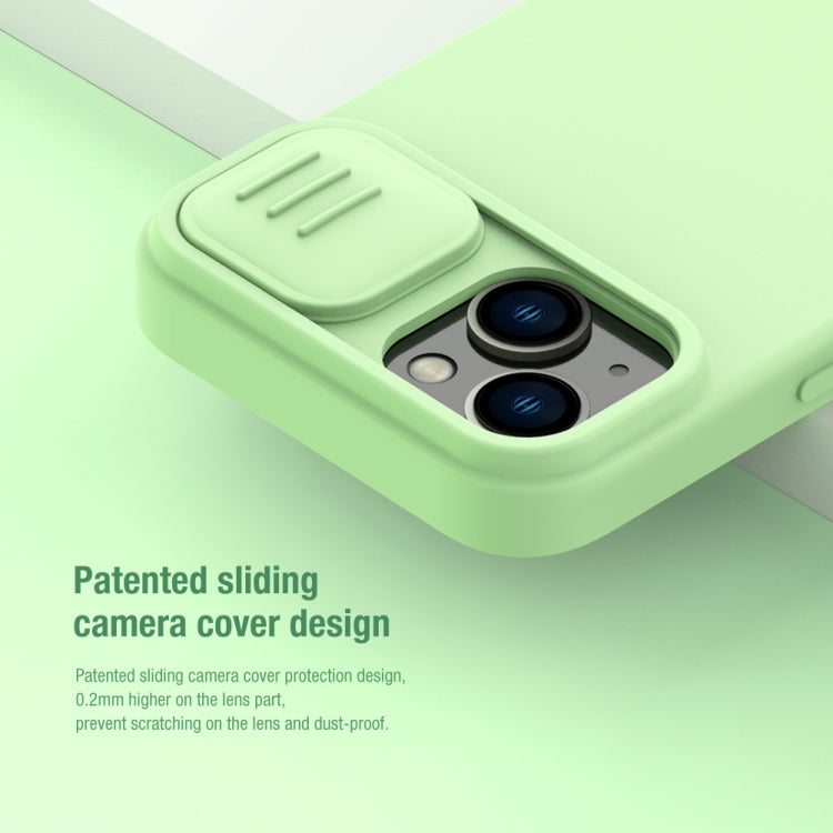 NILLKIN CamShield MagSafe Liquid Silicone Phone Case, For iPhone 14