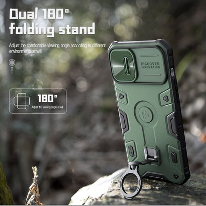 NILLKIN Shockproof CamShield Armor Protective Case, For iPhone 14, For iPhone 14 Plus, For iPhone 14 Pro Max