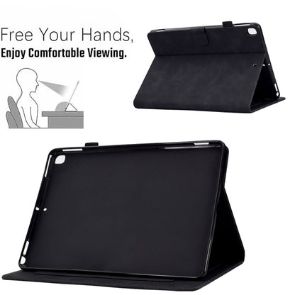 Embossed Smile Flip Tablet Leather Smart Case, For iPad 10.2 / Air 10.5 2019, For iPad Air 2022 / 2020 10.9, For iPad mini 2024 / mini 6, For iPad 9.7 2018&2017 / Air 2 / Air