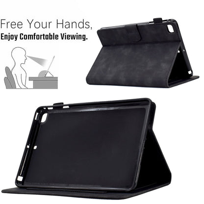 Embossed Smile Flip Tablet Leather Smart Case, For iPad mini 5/4/3/2/1