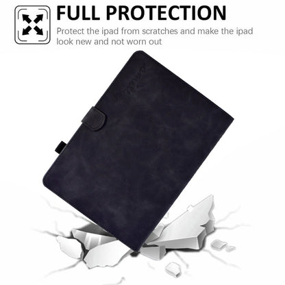 Embossed Smile Flip Tablet Leather Smart Case, For iPad mini 5/4/3/2/1