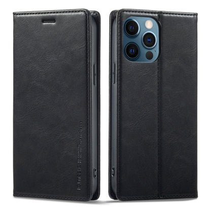 LC.IMEEKE RFID Anti-theft Leather Phone Case, For iPhone 14 Pro, For iPhone 14 Pro Max, For iPhone 12 Pro/12, For iPhone 12 Pro Max, For Samsung Galaxy A53 5G