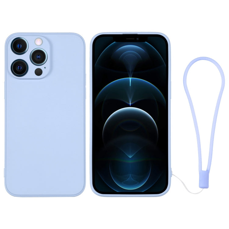 Silicone Phone Case with Wrist Strap, For iPhone 12 Pro, For iPhone 12 Pro Max