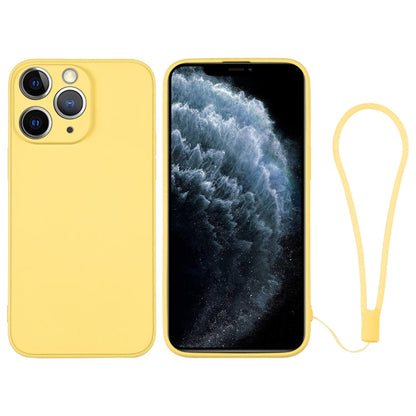 Silicone Phone Case with Wrist Strap, For iPhone 11 Pro Max