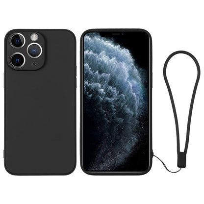 Silicone Phone Case with Wrist Strap, For iPhone 11 Pro Max