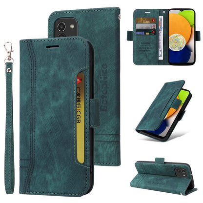 BETOPNICE Dual-side Buckle Leather Phone Case, For Samsung Galaxy A03 164mm, For Samsung Galaxy A03s 166mm, For Samsung Galaxy A03 166mm, For Samsung Galaxy A12 5G / 4G