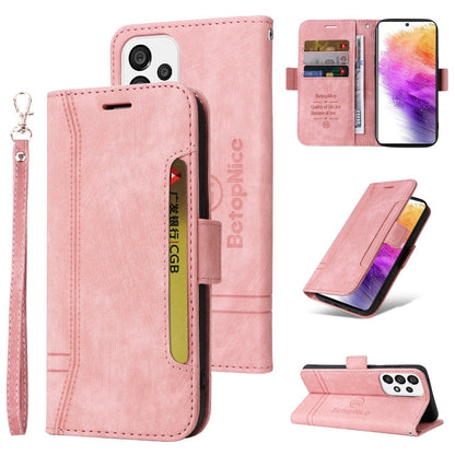 BETOPNICE Dual-side Buckle Leather Phone Case, For Samsung Galaxy A73 5G, For Samsung Galaxy M33 5G, For Samsung Galaxy M52 5G, For Samsung Galaxy M53 5G