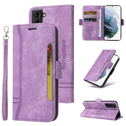 BETOPNICE Dual-side Buckle Leather Phone Case, For Samsung Galaxy A22 5G, For Samsung Galaxy S21 5G