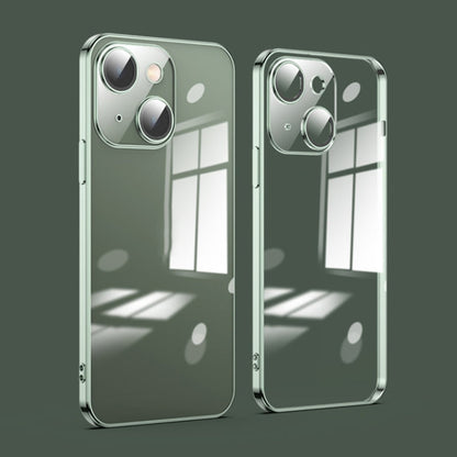 Dustproof Glass Lens Protection Electroplating Phone Case, For iPhone 14, For iPhone 14 Plus