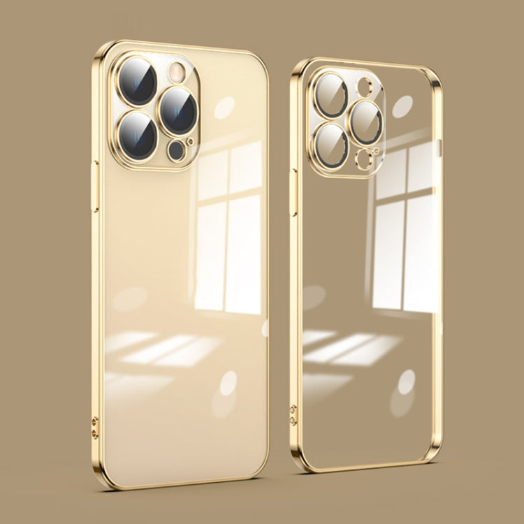 Dustproof Glass Lens Protection Electroplating Phone Case, For iPhone 14 Pro, For iPhone 14 Pro Max