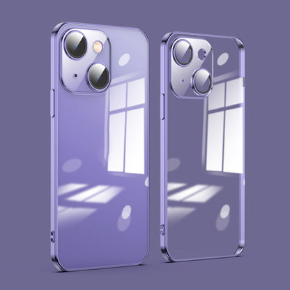 Dustproof Glass Lens Protection Electroplating Phone Case, For iPhone 13, For iPhone 13 Pro