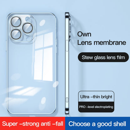 Dustproof Glass Lens Protection Electroplating Phone Case, For iPhone 13, For iPhone 13 Pro