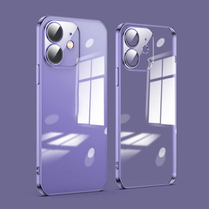 Dustproof Glass Lens Protection Electroplating Phone Case, For iPhone 13 Pro Max, For iPhone 12