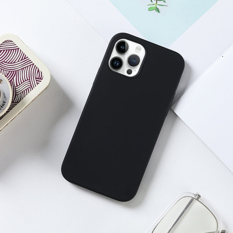 Solid Silicone Phone Case, For iPhone 14 Pro, For iPhone 14 Pro Max