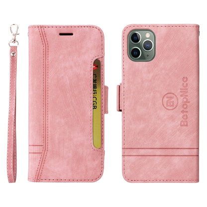 BETOPNICE Dual-side Buckle Leather Phone Case, For iPhone 11 Pro, For iPhone 11 Pro Max, For iPhone X / XS, For iPhone XR