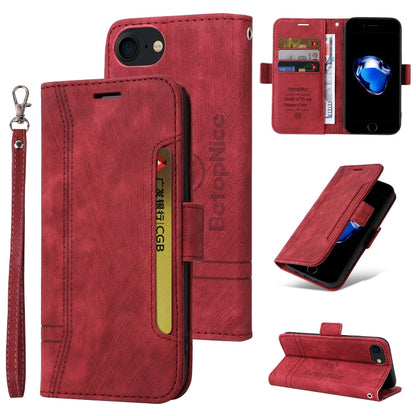 BETOPNICE Dual-side Buckle Leather Phone Case, For iPhone XS Max, For iPhone SE 2022 / SE 2020 / 7 / 8, For iPhone 7 Plus / 8 Plus