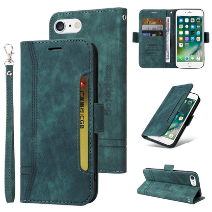 BETOPNICE Dual-side Buckle Leather Phone Case, For iPhone XS Max, For iPhone SE 2022 / SE 2020 / 7 / 8, For iPhone 7 Plus / 8 Plus