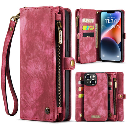 CaseMe 008 Detachable Multifunctional Leather Phone Case, For iPhone 14, For iPhone 14 Plus, For iPhone 14 Pro, For iPhone 14 Pro Max